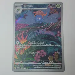 Gloom 198/197 Pokemon SV03 Obsidian Flames IR Holo English 2023 LP TCG - Image 3