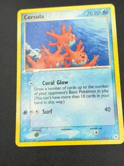 Corsola NM/M 32/101 Uncommon Hidden Legends Pokemon - Image 1