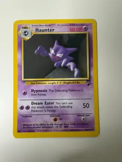 Haunter 29/102 Uncommon Base Set Unlimited Pokemon Near Mint - Image 1