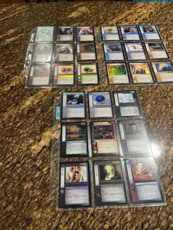 LOTR TCG Reflections THE LORD OF THE RINGS 9R+ FOILS 52 Cards The Binding Ring - Image 1