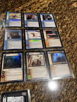 LOTR TCG Reflections THE LORD OF THE RINGS 9R+ FOILS 52 Cards The Binding Ring - Image 5
