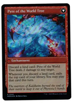 Magic the Gathering MTG Card: Invasion of Kaldheim FOIL #0145 MOM Rare! NM - Image 2