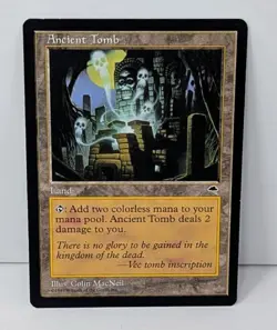 Ancient Tomb - Magic The Gathering MTG - Tempest! - Image 2