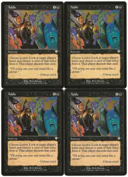 MTG Addle x4 Invasion Uncommon LP/MP Playset - Image 1