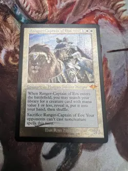 Wizards of the Coast Ranger-Captain of Eos Retro Frame Foil Mythic 5 MTG NM - Image 1