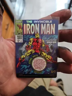 Tony Stark The Invincible Iron Man Marvel Super Heroes Foil Near - Image 1