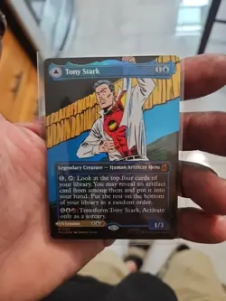 Tony Stark The Invincible Iron Man Marvel Super Heroes Foil Near - Image 2