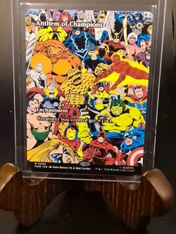 Anthem of Champions (Borderless) Marvel Universe Eternal-Legal Regular - Image 3
