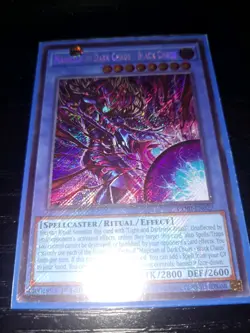 YUGIOH! Magician of Dark Chaos - Black Chaos CORI-EN027 1st Ed LP Secret Rare - Image 1