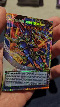 Black Luster Soldier - Soldier of Light and Darkness Extended Art Starlight Rare - Image 2