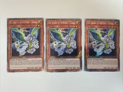 Yugioh The Agent of Mystery Earth x 3 - 1st Platinum Secret Rare NM Free Card A - Image 1