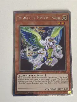 Yugioh The Agent of Mystery Earth x 3 - 1st Platinum Secret Rare NM Free Card A - Image 4