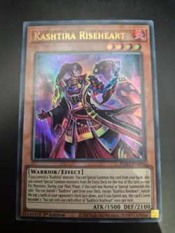 YUGIOH KASHTIRA RISEHEART ULTRA RARE 1ST NM PHHY-EN006 - Image 1