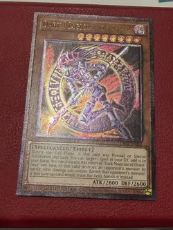 Yugioh! Dark Magician of Chaos (UTR) UP01-EN001 Ultimate Rare Limited OTS LP - Image 3