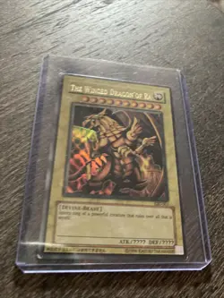 YuGiOh The Winged Dragon of Ra GBI-003 Ultra Rare Promo 2003 KONAMI - Image 1