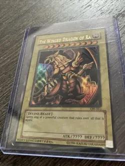 YuGiOh The Winged Dragon of Ra GBI-003 Ultra Rare Promo 2003 KONAMI - Image 2