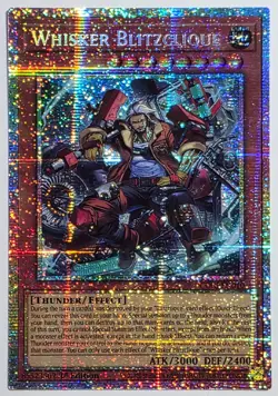Yugioh Whisker Blitzclique CORI-EN010 Starlight Rare 1st Edition - Image 1