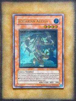 Yugioh Aquarian Alessa TAEV-EN020 Ultimate Rare NM - Image 1