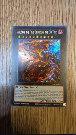 Varudras, the Final Bringer of the End Times LEDE-EN045 Yu-Gi-Oh 1st Edition NM - Image 1