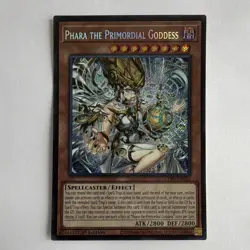 Yu-Gi-Oh! Phara the Primordial Goddess Secret Rare Holo CORI-EN022 1st Ed - Image 1