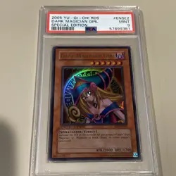 2005 DARK MAGICIAN GIRL SPECIAL EDITION RDS PSA 9 MINT #ENSE2 YUGIOH KONAMI - Image 1