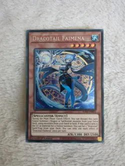 RA05-EN035 Dracotail Faimena Secret Rare 1st Ed YuGiOh - Image 1