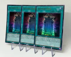 Illusion Gate x3 ES02-AE103 Playset Ultra Rare AE NM YuGiOh - Image 2