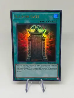 Illusion Gate x3 ES02-AE103 Playset Ultra Rare AE NM YuGiOh - Image 3