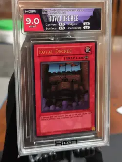 Yu-Gi-Oh! Royal Decree TP4-001 Tournament Pack 4 Unlimited- HGA 9 - Image 1