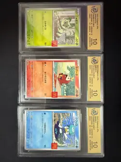 RPA 10 McDonald's Pokemon Card Pikachu 020/M-P 6 Complete Set 2025 Limited Promo - Image 2