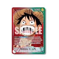 Carte One Piece Francaise - Monkey D. Luffy ALT Leader OP13-001 - Successeurs - Image 1