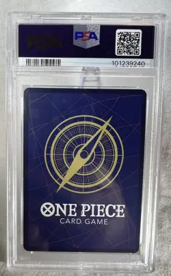 Portgas D. Ace Alt Art Parallel OP08-052 Two Legends Foil PSA 10 ENG 2024 - Image 3