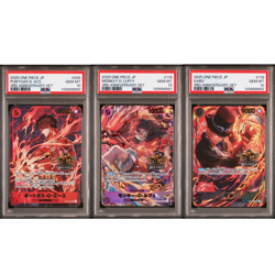 PSA10 One Piece Card Game Luffy Ace Sabo 3rd Anniversary Sequential 3Set - Image 1