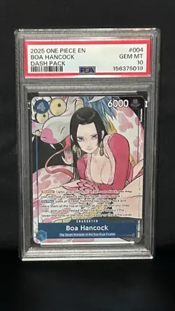 2025 ONE PIECE DASH PACK 2025 #004 BOA HANCOCK PSA 10 - Image 2