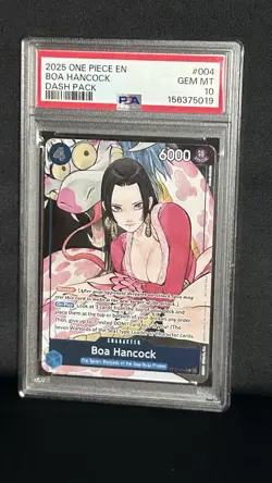 2025 ONE PIECE DASH PACK 2025 #004 BOA HANCOCK PSA 10 - Image 3