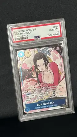 2025 ONE PIECE DASH PACK 2025 #004 BOA HANCOCK PSA 10 - Image 4