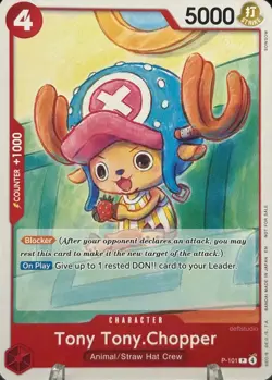 • Tony Tony.Chopper • P-101 Tournament Pack Promo 2026 One Piece TCG NM - Image 1