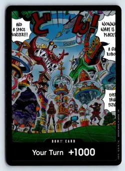 DON!! Card (Egghead) One Piece The Azure Sea's Seven Foil DON!! Near Mint - Image 1