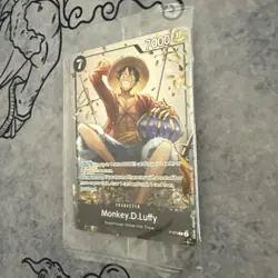 Monkey.D.Luffy - P-075 - Promo from Tin Pack Vol. 2 - Sealed - One Piece - Image 2