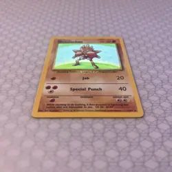 Hitmonchan - 7/102 - Pokemon Base Set Unlimited Holo Rare Card WOTC 1999 - Image 2