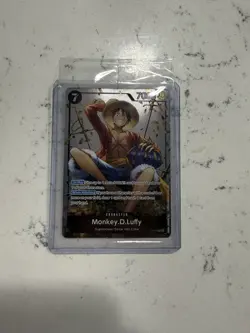 One piece TCG Monkey D. Luffy P-075 Promo - Image 1