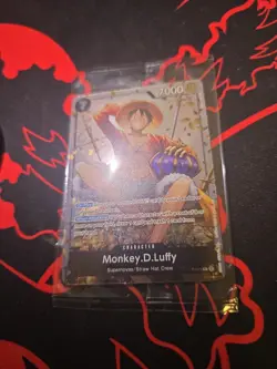 One Piece CCG Monkey D. Luffy Alternate Art P-075 - Image 2