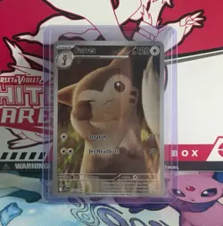 Pokemon TCG Furret 168/159 Sv09: Journey Together Illustration Rare Holo (Eng) - Image 1