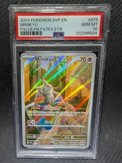 Mimikyu 075 Sv: Scarlet & Violet Promo Cards Holo PSA 10 - Image 1