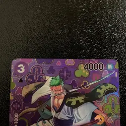 ONE PIECE Zoro-Juurou SP Alt Art OP05-067 R Emperors in the New World Japanese - Image 2
