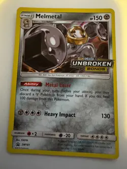 Melmetal SM181 - Unbroken Bonds Pre Release Promo - Pokemon TCG - Image 1