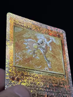 Pokemon TCG Hitmonlee Holo Rare Card 13/110 Legendary Collection WOTC - Image 4