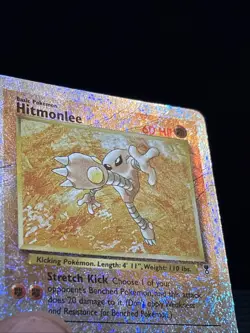 Pokemon TCG Hitmonlee Holo Rare Card 13/110 Legendary Collection WOTC - Image 5