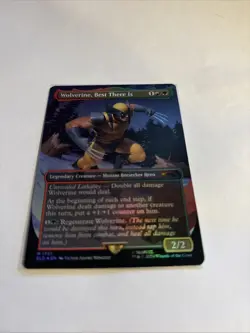 MTG Wolverine, Best There Is (Rainbow Foil) Secret Lair Drop Foil - Image 4