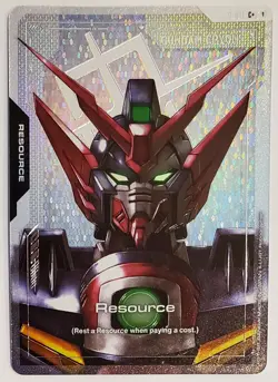 Gundam TCG Card Game Dual Impact Foil Resource GD02 C+ R-011 Gundam Epyon NM - Image 1